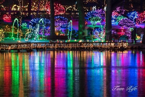 Holiday Light Show in Janesville